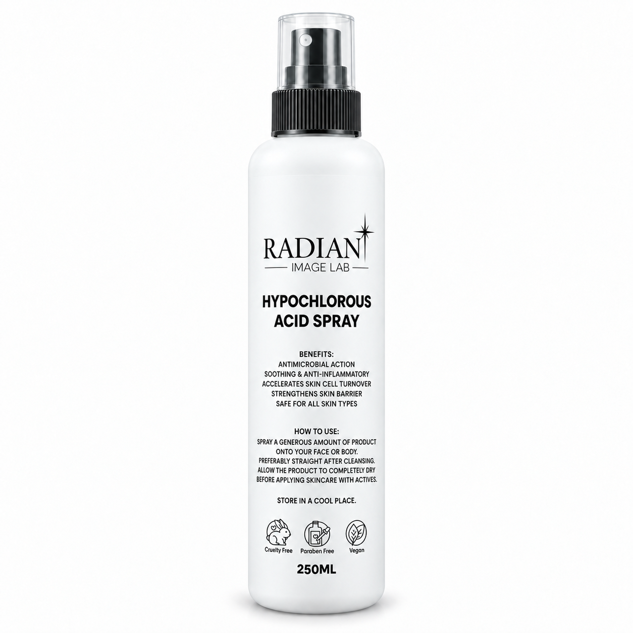 250ml Hypochlorous Acid Spray