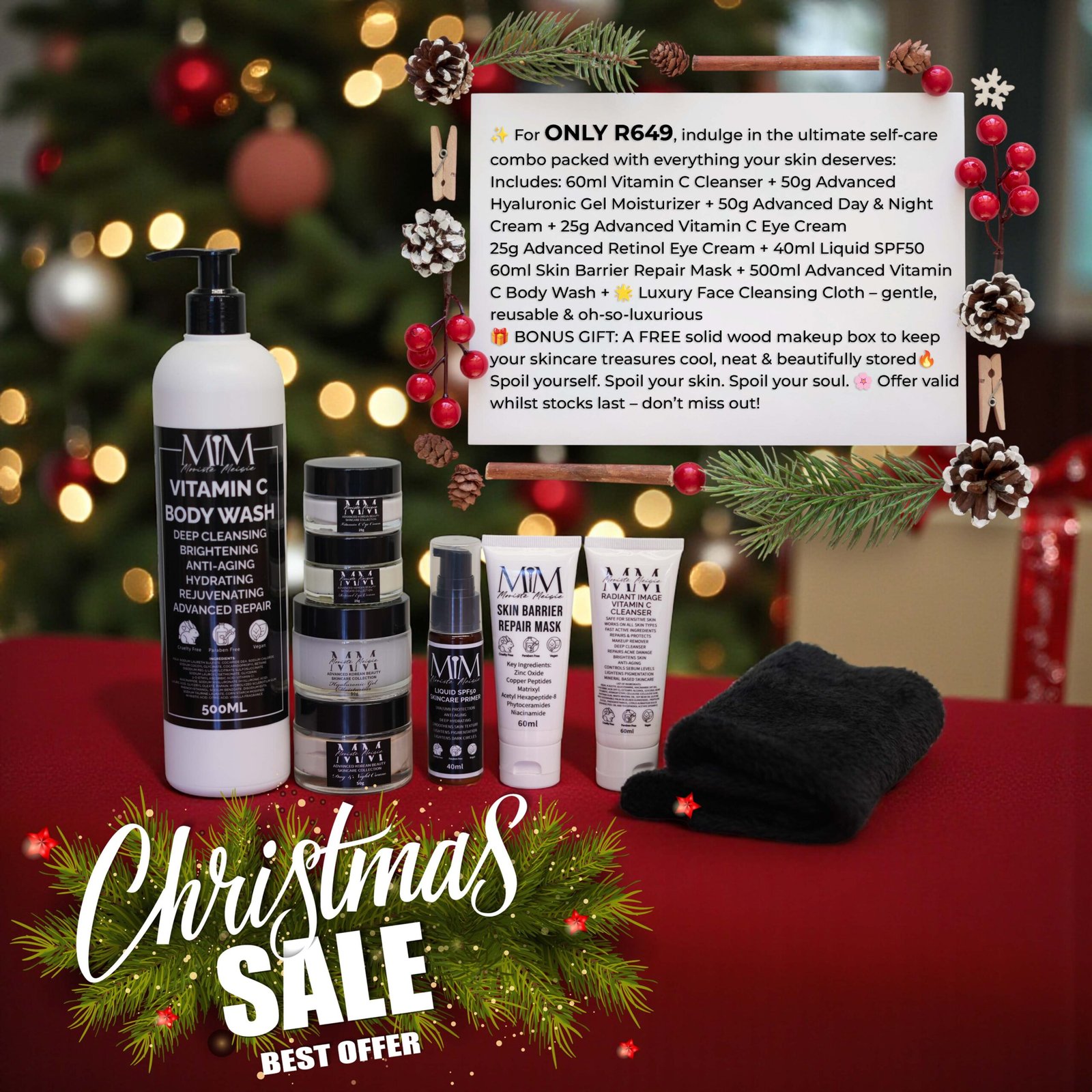 CHRISTMAS SKINCARE COMBO DEAL