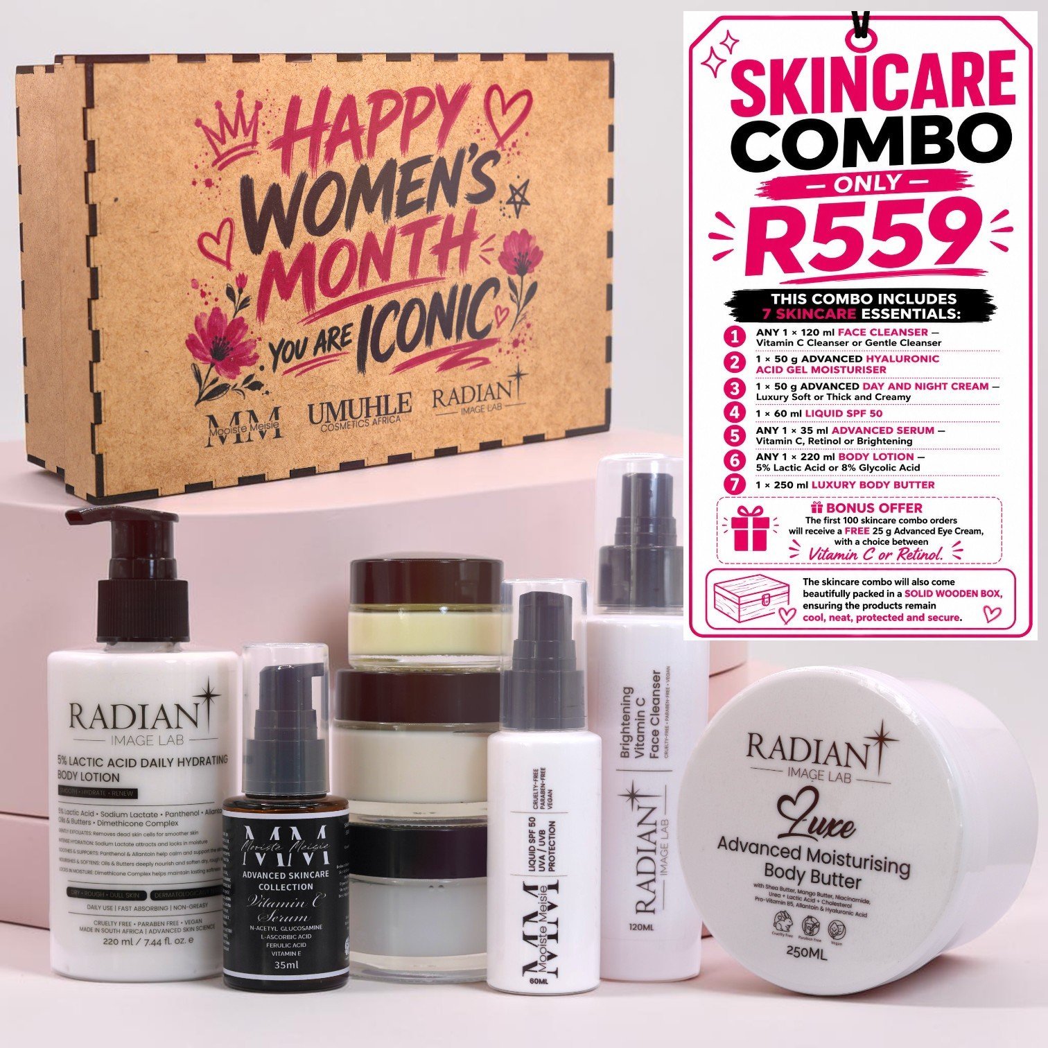 WOMEN'S MONTH - SKINCARE COMBO